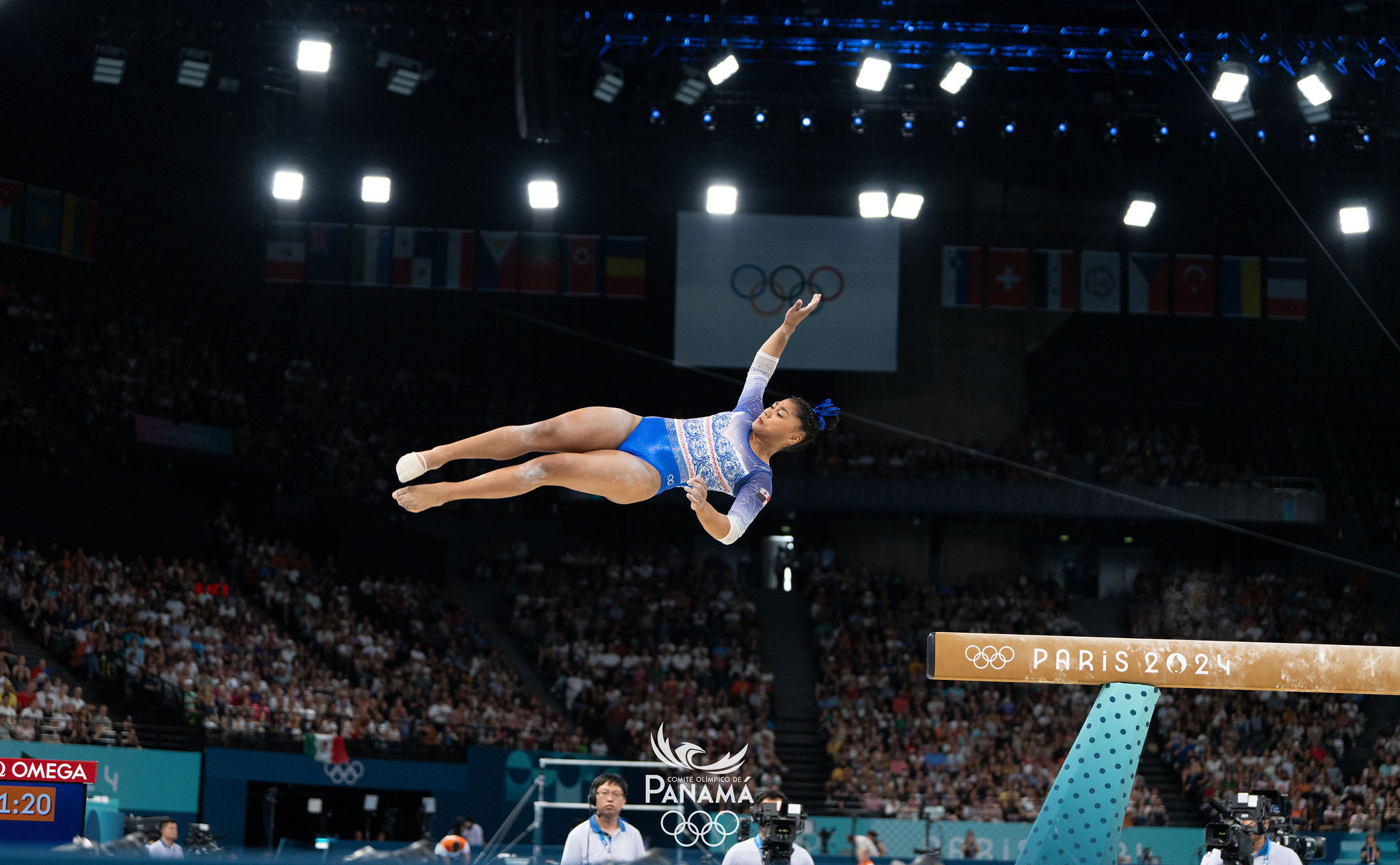 PANAMA EN DIRECTO - Gimnasta panameña Hillary Heron deslumbra en los Juegos Olímpicos