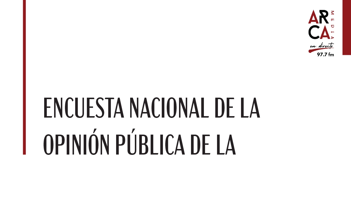 PANAMA EN DIRECTO - Encuesta de Opinión de Arca Media en Directo