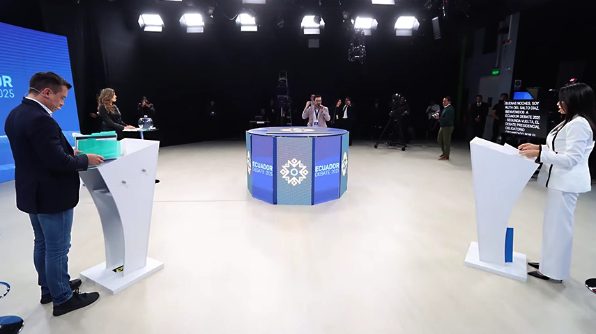 PANAMA EN DIRECTO - Un debate marcado por ataques y pocas propuestas: el cara a cara entre Noboa y González