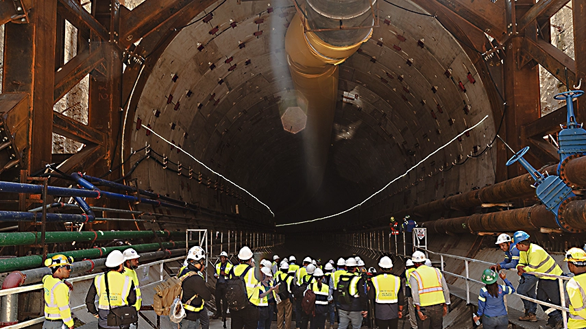 PANAMA EN DIRECTO - El túnel de la Línea 3 del Metro progresa a buen ritmo y supera los 600 metros excavados