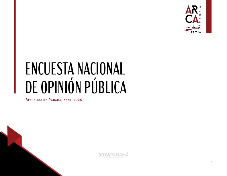 Featured image for “Radiografía de la opinión pública panameña: Lo que revela la encuesta de abril 2025”