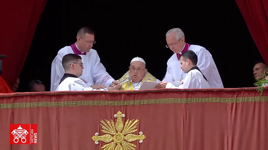 Featured image for “El Papa Francisco clama por la paz mundial en un emotivo mensaje de Pascua”