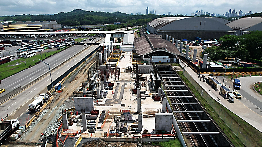 Featured image for “Metro de Panamá inicia obras en estación Albrook para conectar con futura Línea 3”