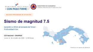 Panamá en Directo | “SINAPROC actualiza balance del sismo: 6,126 afectados y comunidades que siguen incomunicadas”